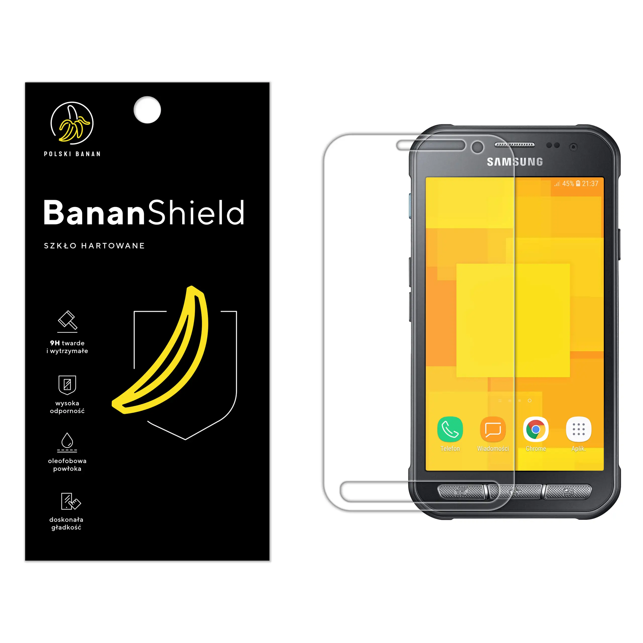 Szkło hartowane Polski Banan BananShield do Samsung Galaxy Xcover 3